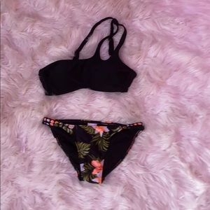 black target bikini